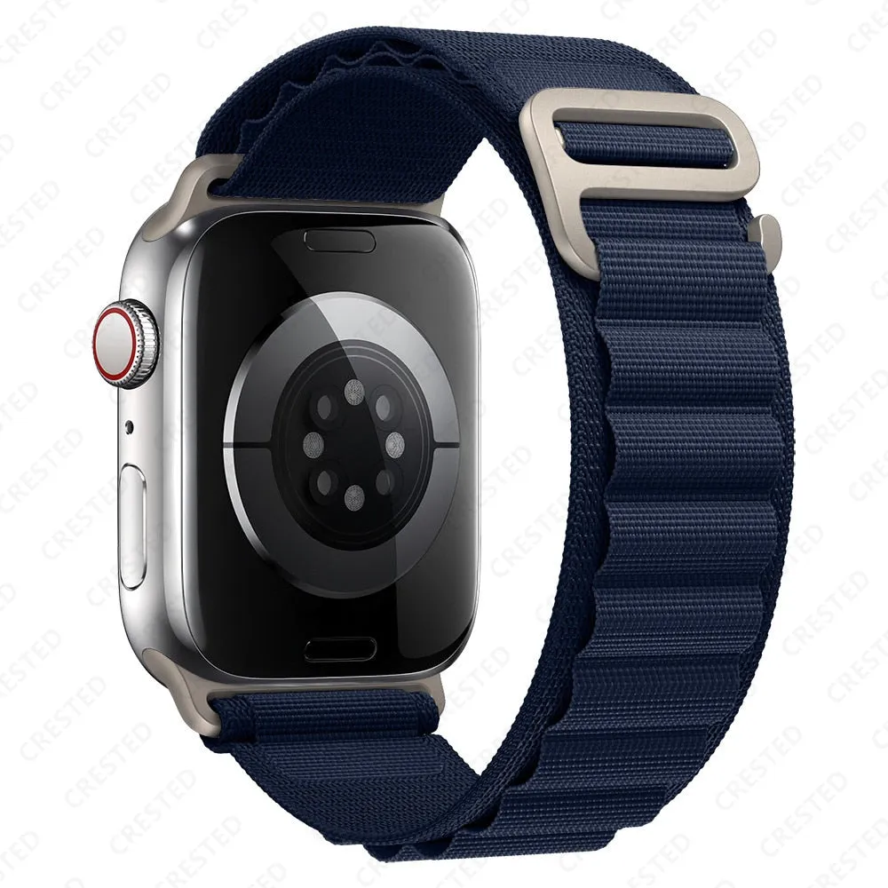 Alpine loop band for Apple watch strap 49mm 44mm 40mm 45mm 41mm 42mm 38mm 40 44 45 mm bracelet iWatch Ultra series 7 6 5 3 se 8