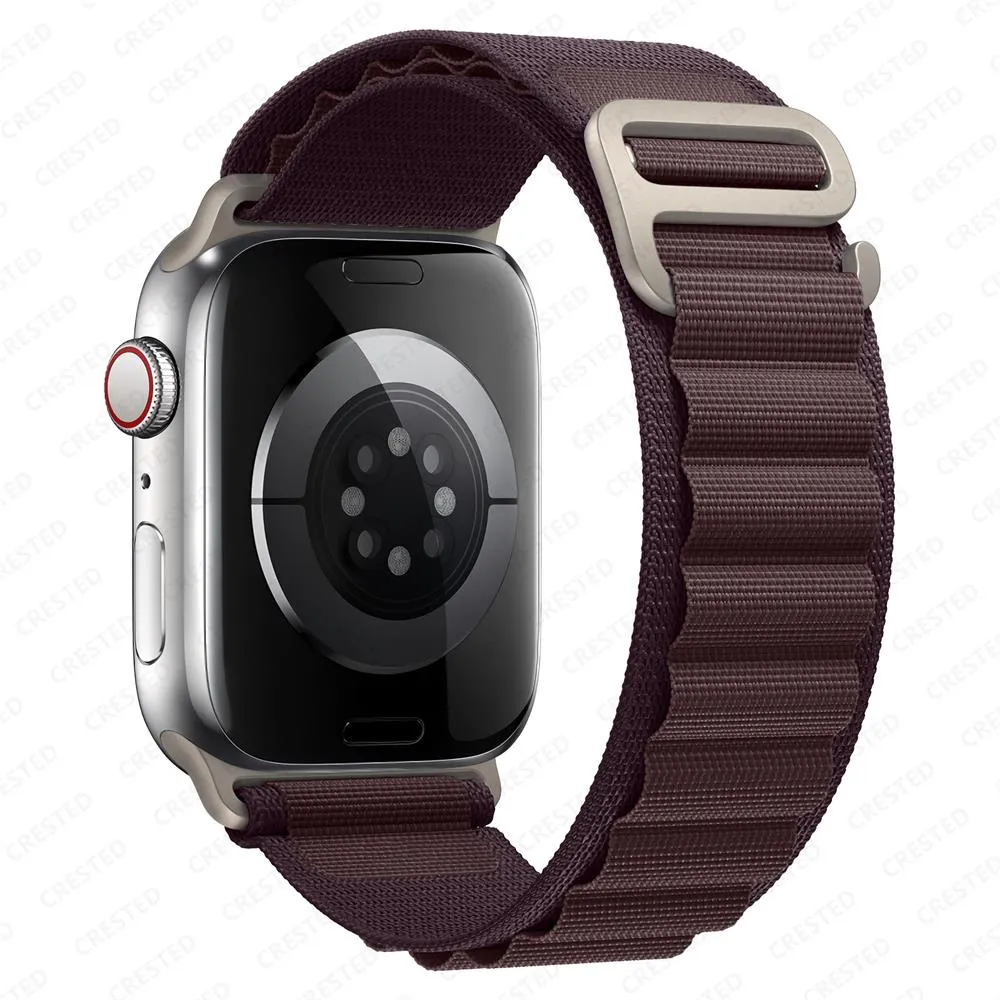 Alpine loop band for Apple watch strap 49mm 44mm 40mm 45mm 41mm 42mm 38mm 40 44 45 mm bracelet iWatch Ultra series 7 6 5 3 se 8