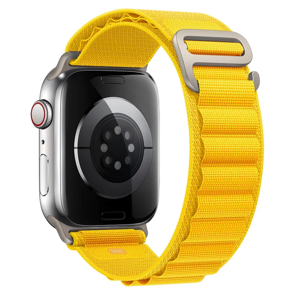Alpine loop band for Apple watch strap 49mm 44mm 40mm 45mm 41mm 42mm 38mm 40 44 45 mm bracelet iWatch Ultra series 7 6 5 3 se 8