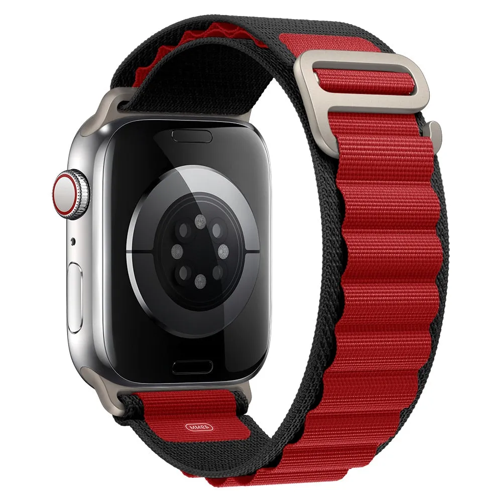 Alpine loop band for Apple watch strap 49mm 44mm 40mm 45mm 41mm 42mm 38mm 40 44 45 mm bracelet iWatch Ultra series 7 6 5 3 se 8