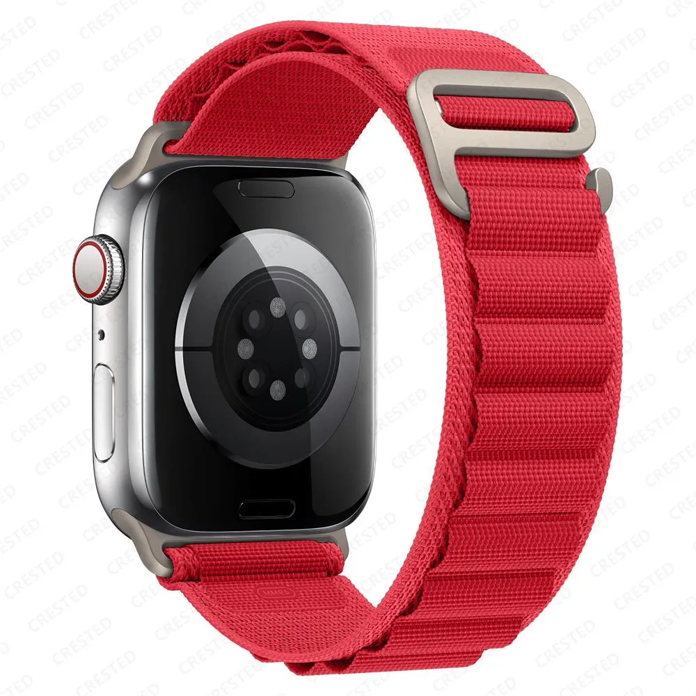 Alpine loop band for Apple watch strap 49mm 44mm 40mm 45mm 41mm 42mm 38mm 40 44 45 mm bracelet iWatch Ultra series 7 6 5 3 se 8