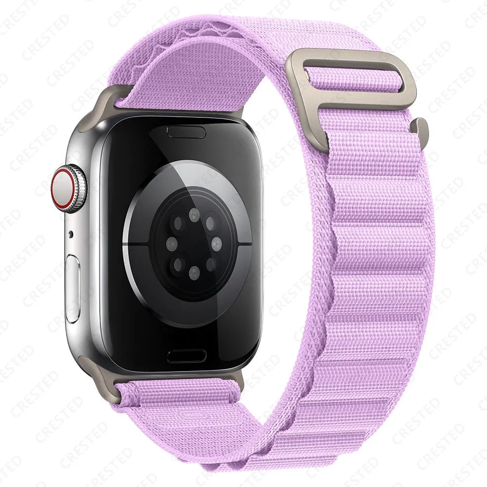 Alpine loop band for Apple watch strap 49mm 44mm 40mm 45mm 41mm 42mm 38mm 40 44 45 mm bracelet iWatch Ultra series 7 6 5 3 se 8