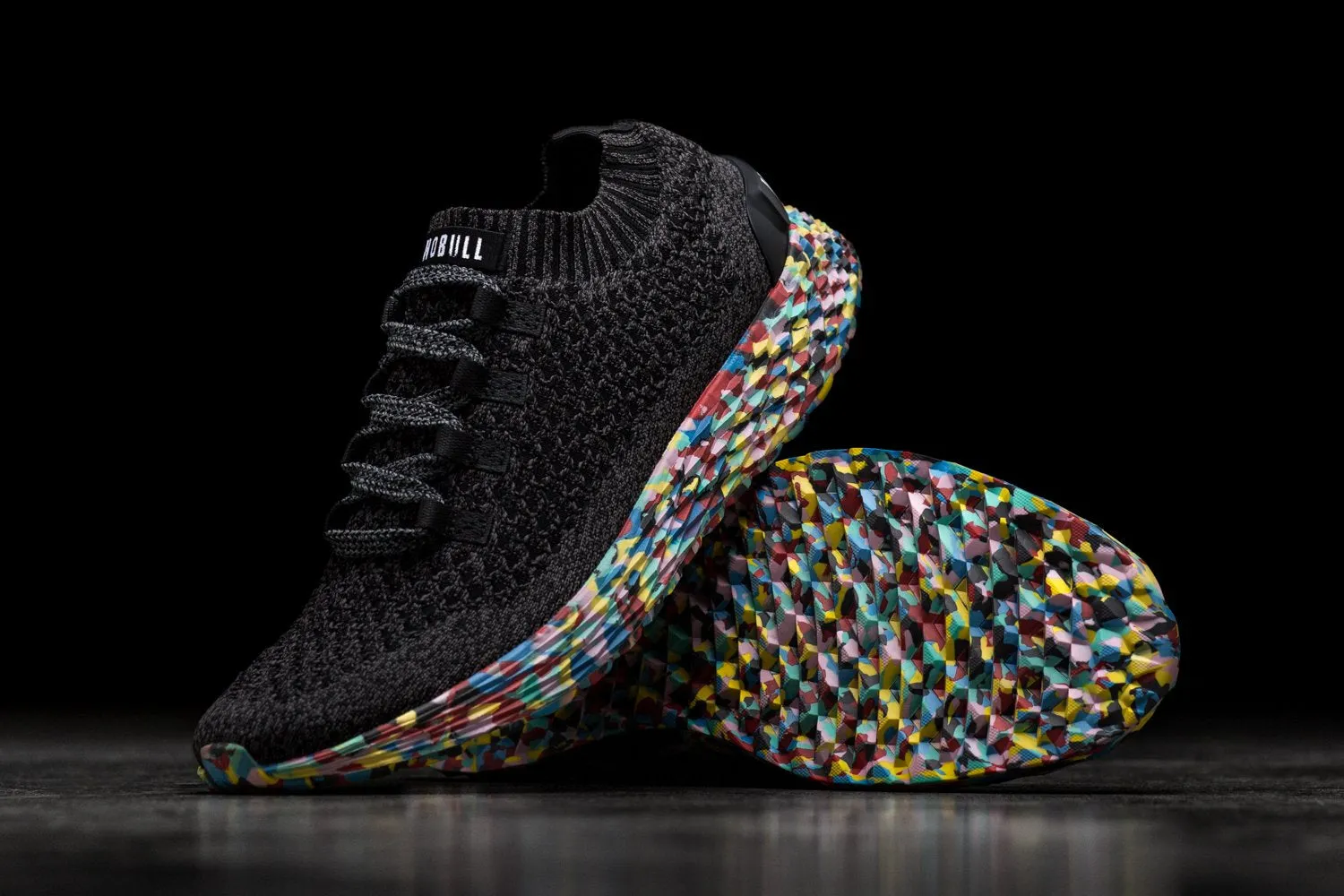 BLACK WILD KNIT RUNNER (WOMEN'S)