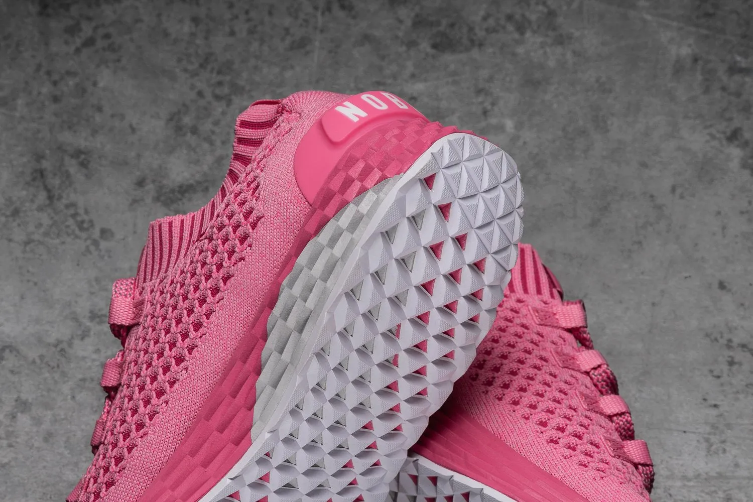 BRIGHT PINK KNIT RUNNER (MEN'S)