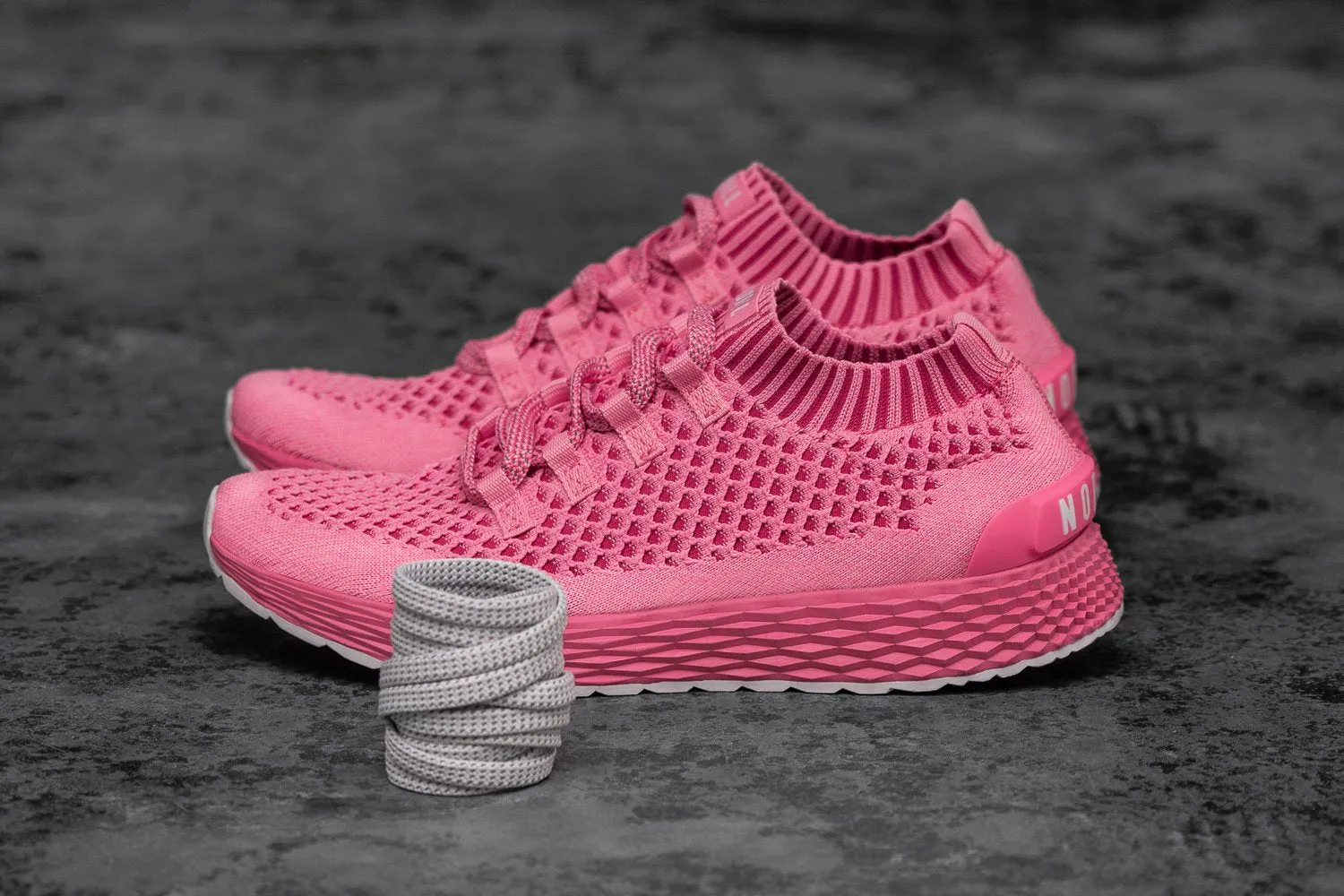 BRIGHT PINK KNIT RUNNER (MEN'S)