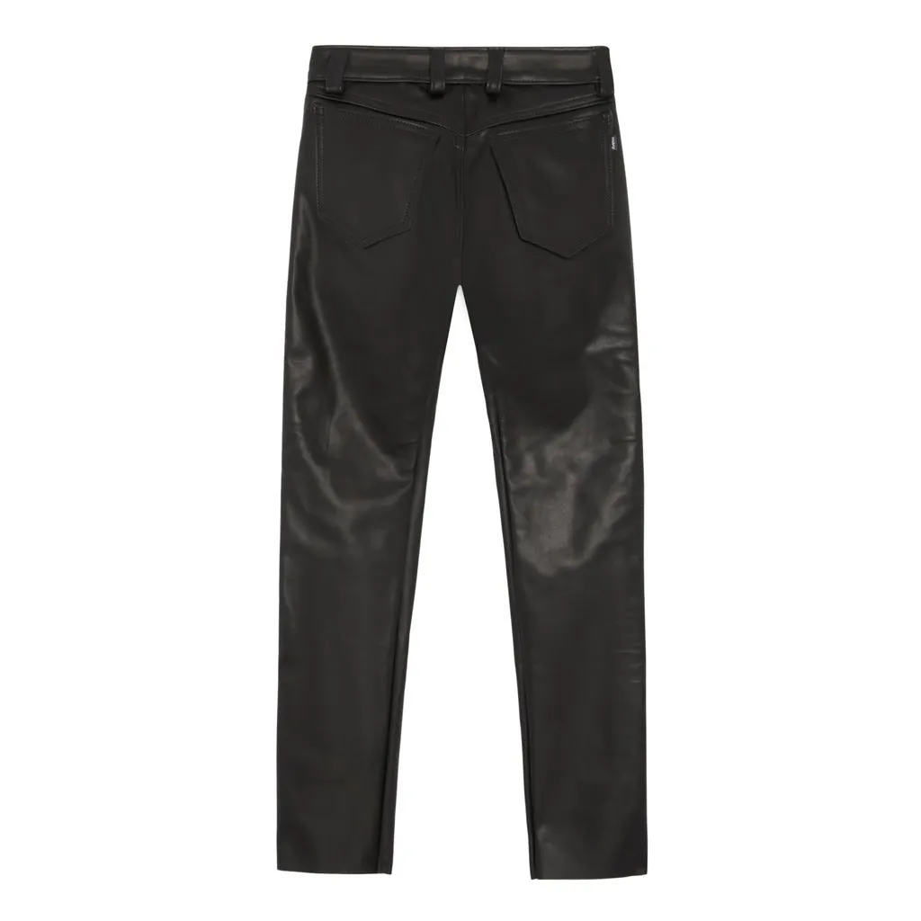 Holstein Regular Fit Leather Jeans // Made to Order