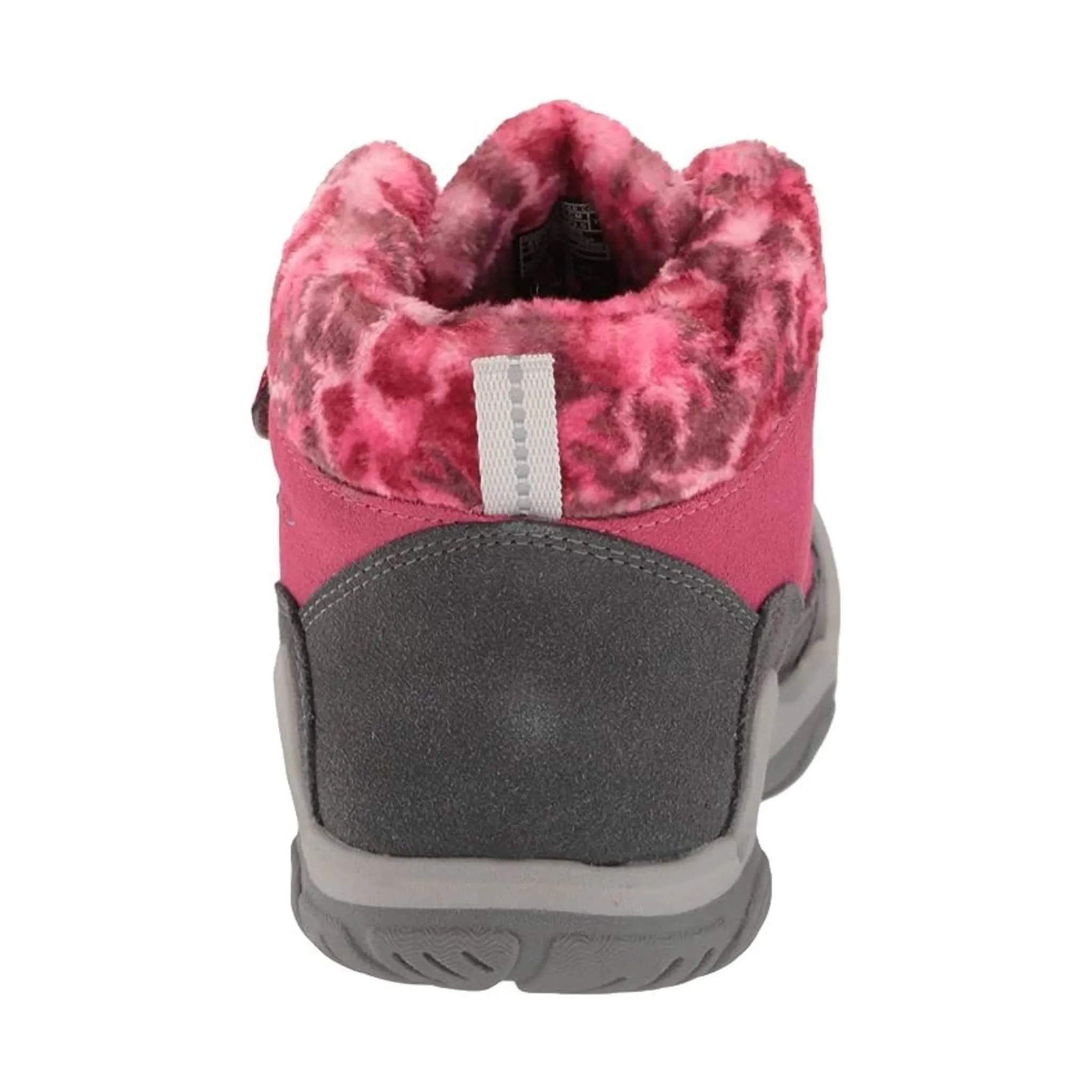 KEEN Little Kids' Knotch Double Strap Chukka Boots - Fruit Dove/Grey FINAL SALE