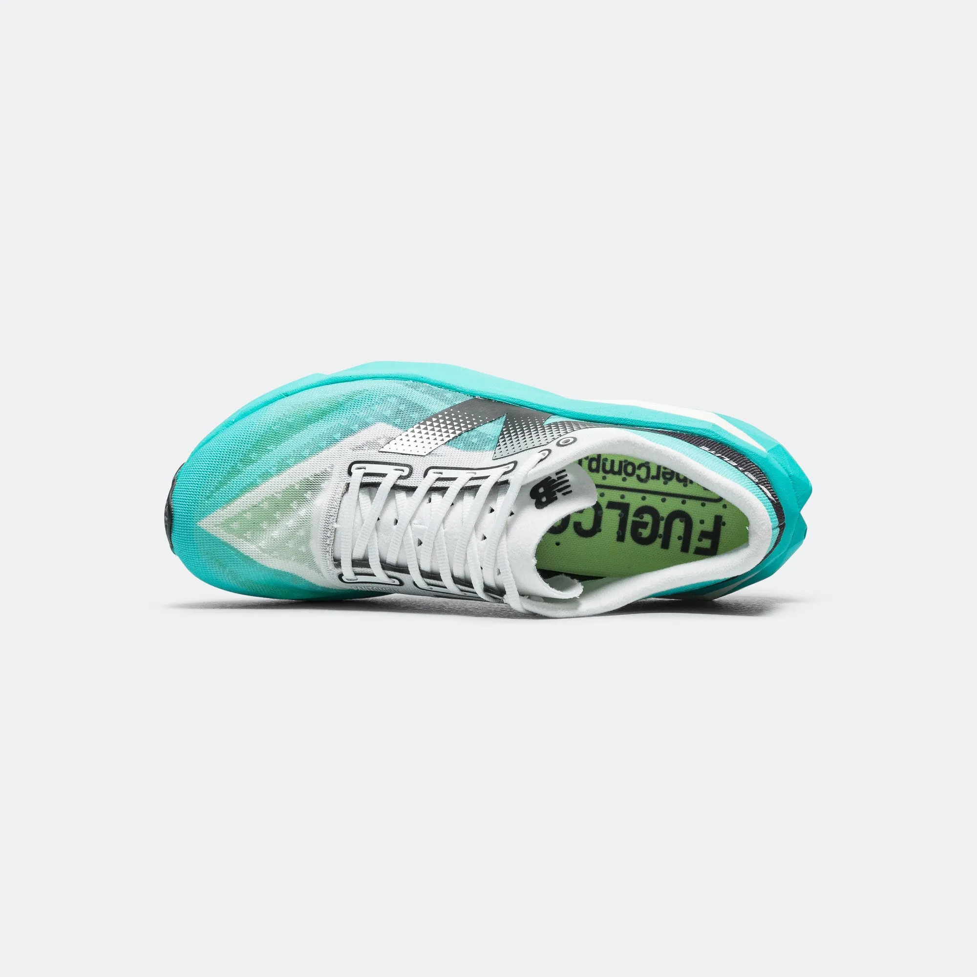 Mens FuelCell SuperComp Elite v4 - White/Teal