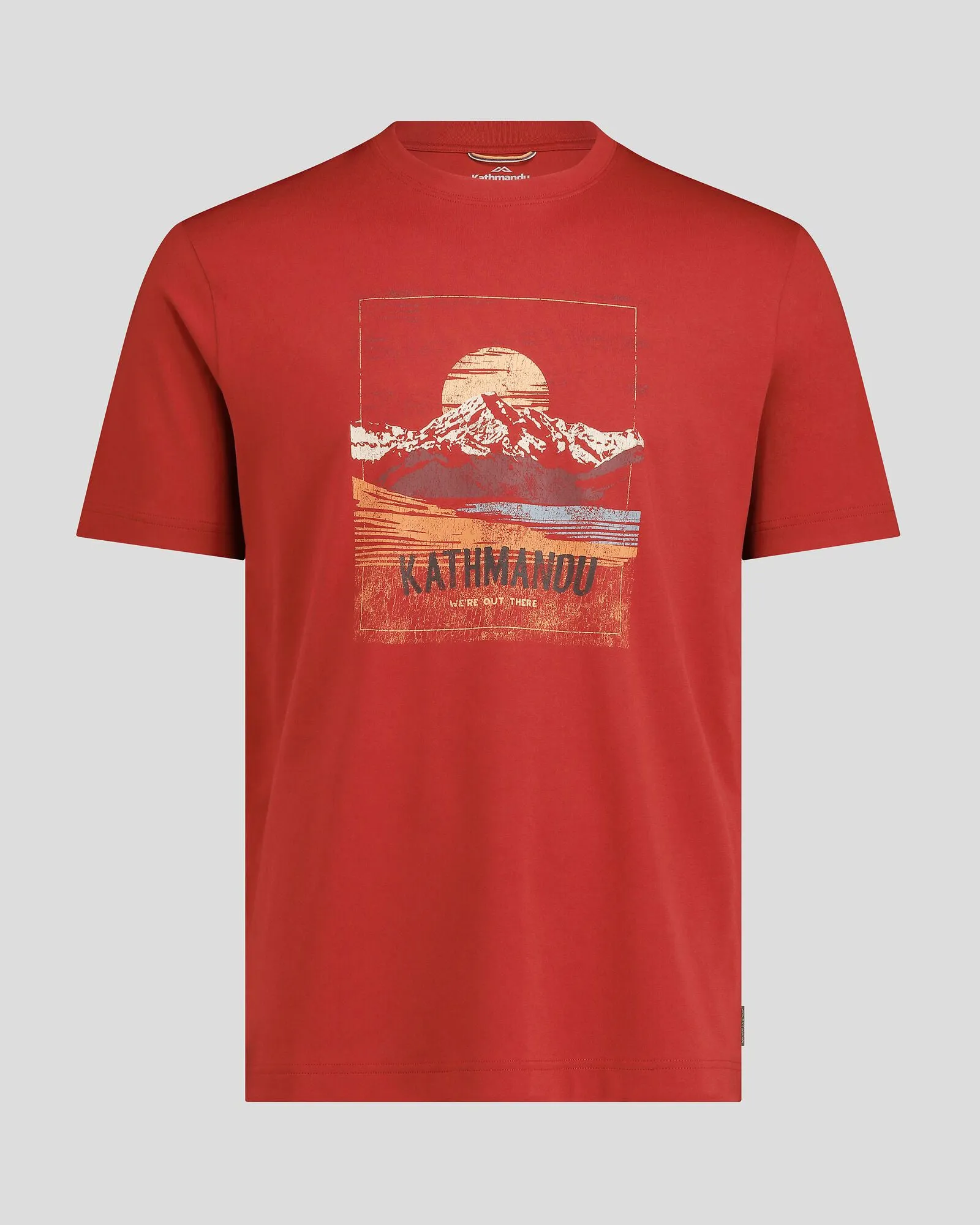 Mt Cook Mns Organic Cotton S/S Tee - Spicy Chilli Pepper
