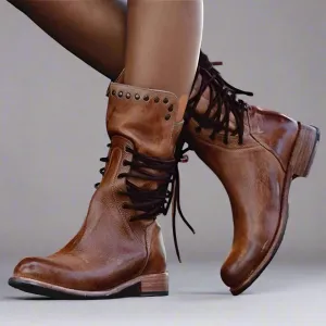 Odalinde | Premium Leather Boots for Ultimate Comfort