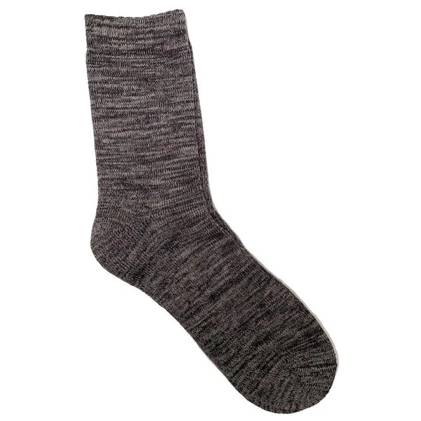Random Knit High Ankle Socks (Black)