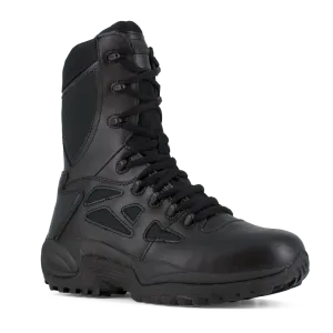 Reebok Rapid Response 8" Stealth Boots with Side Zipper - RB888
