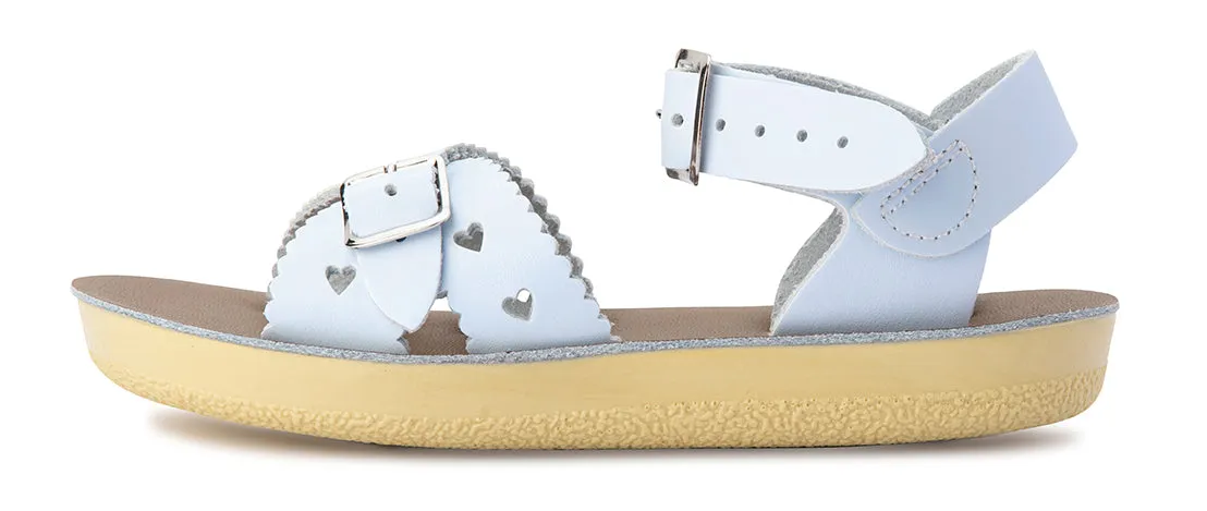 Saltwater Sandals Sun San Sweetheart - Light Blue