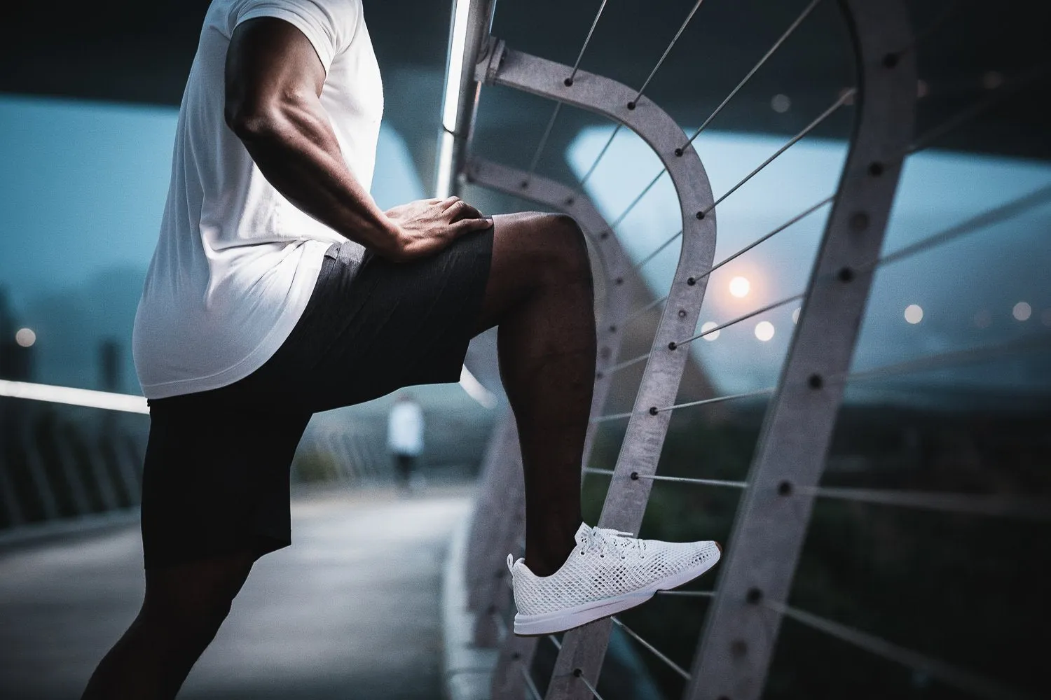 WHITE MESH RUNNER (MEN'S)