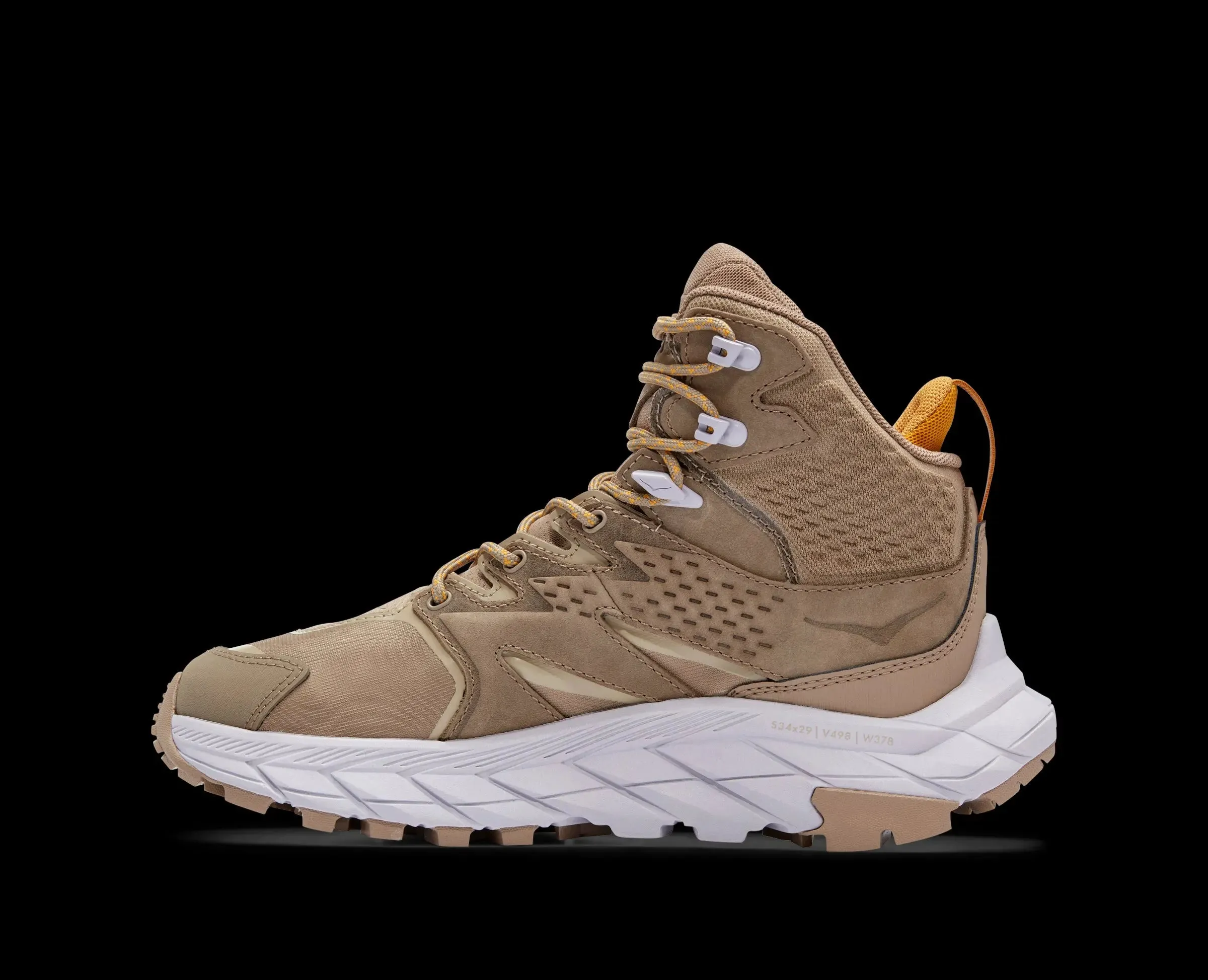 Womens Hoka Anacapa Mid GTX  Waterproof Hiking Boot for Trail Comfort