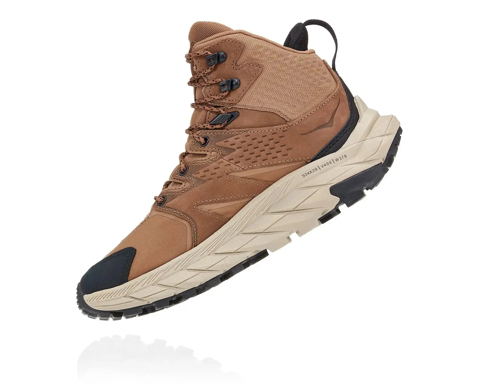 Womens Hoka Anacapa Mid GTX  Waterproof Hiking Boot for Trail Comfort