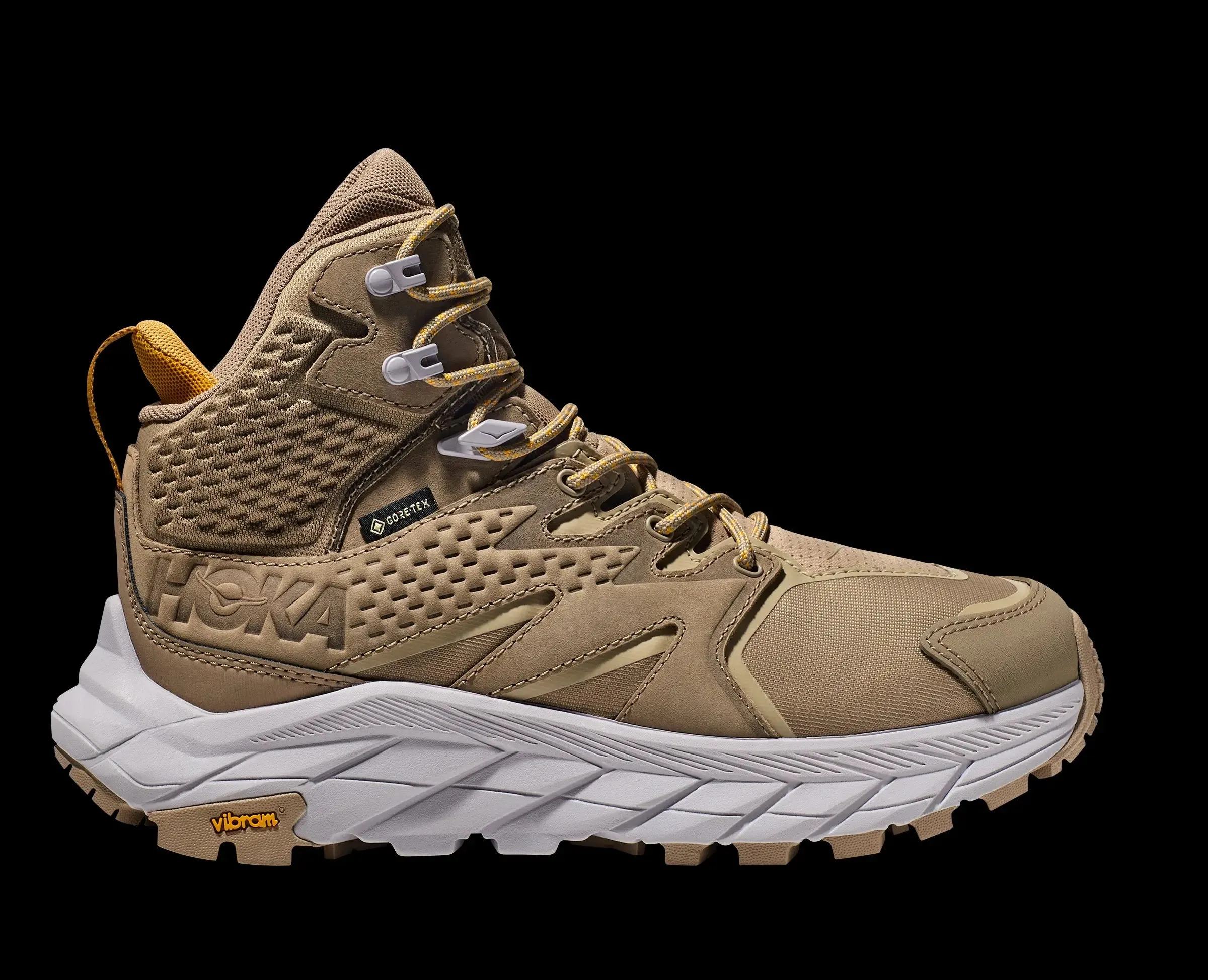 Womens Hoka Anacapa Mid GTX  Waterproof Hiking Boot for Trail Comfort